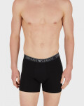 Pánske boxerky 2Pack 111912 4R720 black and grey Emporio Armani