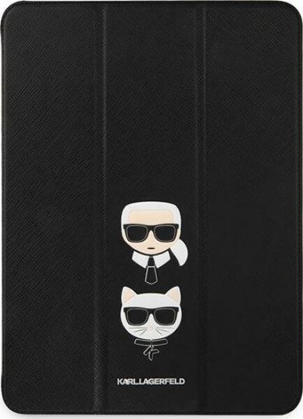 Karl Lagerfeld Etui Karl Lagerfeld KLFC11OKCK Apple iPad Pro 11 2021 (3. generacji) Book Cover Čierny/black Saffiano Karl&Choupette