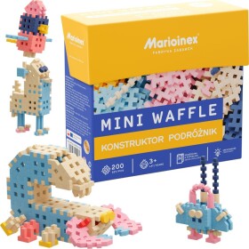 MARIOINEX Waffle mini Konštruktor 200 ks Cestovateľ