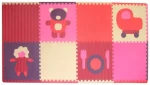 BABY GREAT Penové puzzle Dievčenské hračky