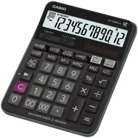 Casio DJ-120D PLUS / Kalkulačka / 12miestny displej / Duálne napájanie / Výpočet percent a marže (4971850032823)