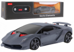 Mamido Športové autíčko Lamborghini Sesto Elemento na diaľkové ovládanie RC 1:24 sivé