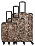 Sada cestovných kufrov Travelite Cruise S,M,L Leopard