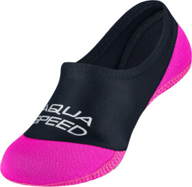 Čiernofialové plavecké ponožky Neo 177 - Aqua Speed 34-35
