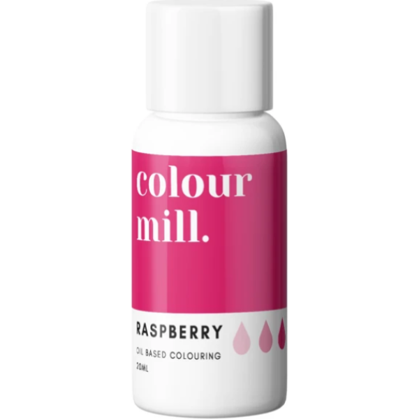 Olejová farba 20 ml vysoko koncentrovaná malinová - colour mill - colour mill