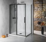 POLYSAN - ALTIS BLACK bočná stena 800, číre sklo,výška 2000, číre sklo AL5912B