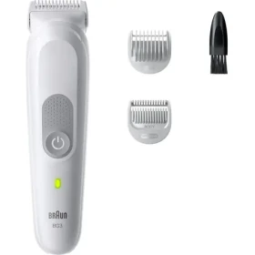Braun BG3530 BodyGroomer svetlo šedá / Zastrihávač / Pánsky / Na telo / 2 nástavce / 0-3 mm / 80 min (BG3530)