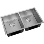 MEXEN - Binox oceľový drez 2-bowl 800 x 450 mm, nerez HC 6421802000-01HC