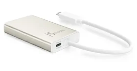 J5Create USB-C Multi-Adapter biela / Adaptér / HDMI 4K / RJ-45 / 2x USB 3.2 Gen2 / PD 60W (JCA374-N)