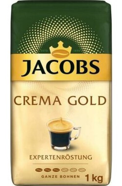 Jacobs Crema 1 kg / Zrnková káva / 60% Arabica amp; 40% Rubusta (8711000539088)