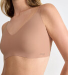 SLOGGI ZERO MICROFIBRE 2.0 - Ultra ľahká bezšvová braletka od Sloggi CAMEO BROWN XL