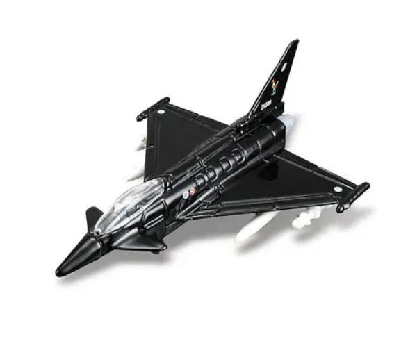 Maisto Fresh Metal Tailwinds - EF-2000 Eurofighter čierna
