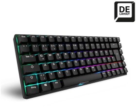 Sharkoon Sharkoon SKILLER SGK50 S3 PBT (schwarz. DE-Layout. Gateron G Pro 3.0 Yellow)