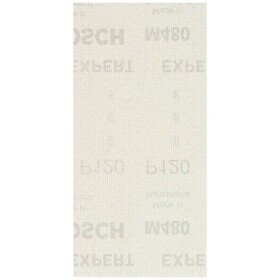 Bosch Accessories EXPERT M480 2608900754 brúsna sieť pre orbitálnu brúsku bez otvorov Zrnitosť 120 (d x š) 186 mm x 93 mm 50 ks; 2608900754