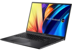 Asus Vivobook 16 čierna / Notebook / 16" WUXGA OLED / Intel Core 9 270H / 8GB DDR5 / 512GB SSD / bez OS (X1605VA-OLED248Z)
