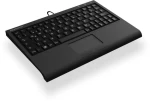 Keysonic ACK-3410 IT čierna / Mini klávesnica / Touchpad / USB / 80 kláves (60745)