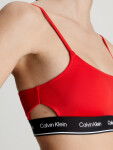 Dámska plavková podprsenka KW0KW02425 XNE Red Calvin Klein