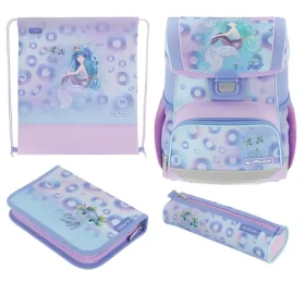 Herlitz Loop PLUS Mystic Mermaid / Školský batoh / Ergonomický dizajn / 17 l / Reflexné prvky / Bedrový pás (50046201)