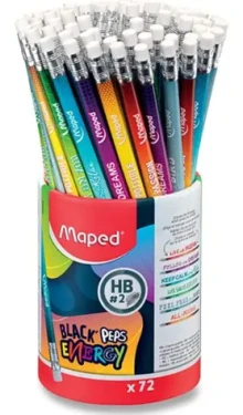 Maped Grafitová ceruzka Black#39;Peps Energy 1ks (mix) (141658)