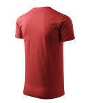Heavy Nové tričko unisex bordové S