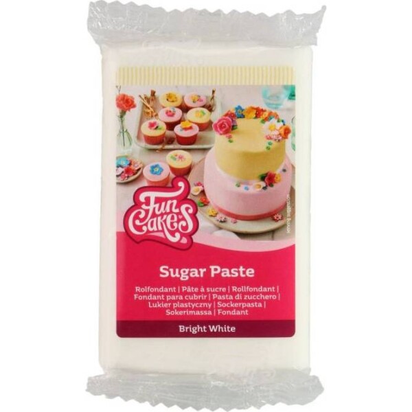 Balenie potahovacej hmoty biele 250 g - FunCakes - FunCakes