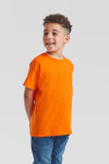 Fruit of the Loom Kids Valueweight T Detské tričko 16.1033 svetloružové light pink 128