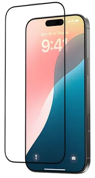 Devia Star Series čierna / Ochranné sklo / Apple iPhone 16 PLUS / iPhone 15 PLUS (6942297115507)