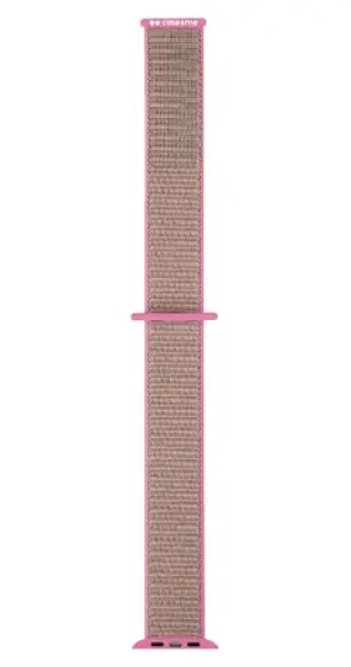 SBS CaseMe ružová / Remienok / nylonový / pre Apple Watch 38/40/41 mm