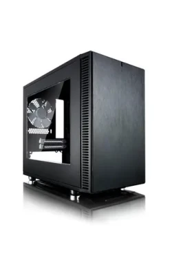 Fractal Design Define Nano S (priehľadná bočnica) čierna / skriňa / bez zdroja (FD-CA-DEF-NANO-S-BK-W)