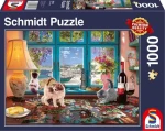 Schmidt Puzzle Stôl milovníka puzzle