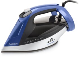 Eta ETA Steam Iron | ETA227690000 Chloe | Steam Iron | 2600 W | Water tank capacity 350 ml | Continuous steam 40 g/min | Silver/Blue