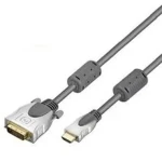 Home Theater HQ kábel HDMI male lt;gt; DVI-D male (24+1) single link 10m (4040849524660)