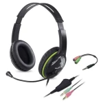 Genius headset HS-400A / 2x 3.5 jack + redukcia na single jack (31710031400)