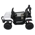 Mamido Detské elektrické autíčko PASSION 4x200W 24V biele