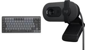 Logitech MX Mechanical Mini + Brio 100 / Kancelársky set / Mechanická klávesnica + webkamera