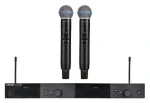 Shure SLXD24DE/B58-G59 / Bezdrôtový mikrofónny systém / 2 kanály / 2x ručný mikrofón / UHF 470-514 MHz (SLXD24DE/B58-G59)