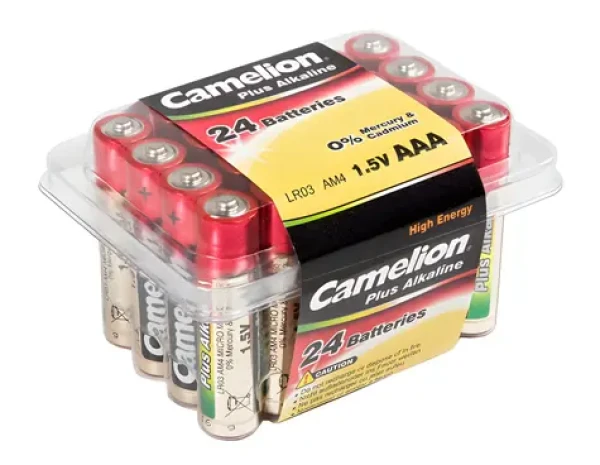 Camelion PLUS Alkaline AAA / Batéria / LR03 / 24 ks (11102403)
