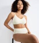 Sloggi GO Daily Cotton - mäkká organická podprsenka pre každodenné pohodlie Sloggi SILK WHITE XL