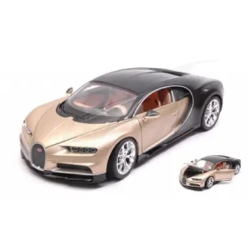 Welly Bugatti Chiron 1:24 zlato-čierna