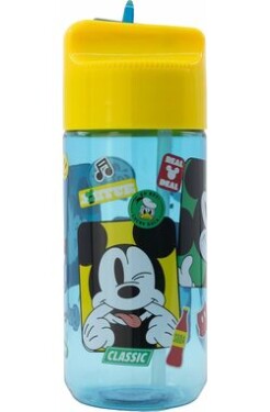 STOR Fľaša na pitie Tritan Mickey Mouse 430 ml (152664)