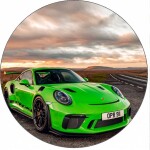 Jedlý papier Porsche 911 19,5 cm - Pictu Hap - Pictu Hap