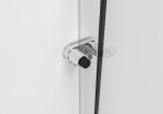 CERANO - Sprchová zástena Walk-in Medin Ľ/P - 8 mm - chróm, transparentné sklo - 120x195 - dvojdielna posuvná CER-477988