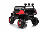 Mamido Detské elektrické autíčko Buggy Mercedes-Benz Unimog 4x4 červené