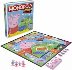 Hasbro Monopoly Junior Prasiatko Peppa