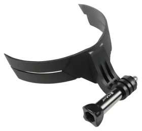 Puluz Držiak na podbradný pásik prilby čierny / Držiak / pre akčné kamery GoPro, DJI, Insta360 (PU847B)
