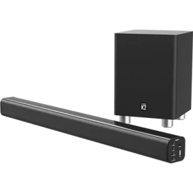 Majority K2 čierna / 2.1 soundbar / 150W / Bluetooth 5.3 / USB / AUX / RCA / optický vstup (MajoK2B)