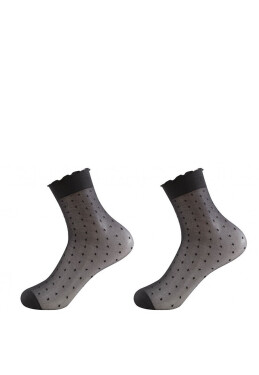 Ponožky Be Snazzy SKP-003 Vzor A'2 20 den černá Univerzální