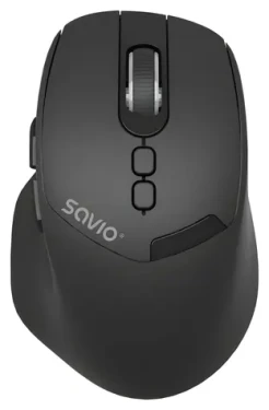 Savio MB-06 čierna / Bezdrôtová myš / Bluetooth / 3800 DPI / 5 tlačidiel (MB-06)