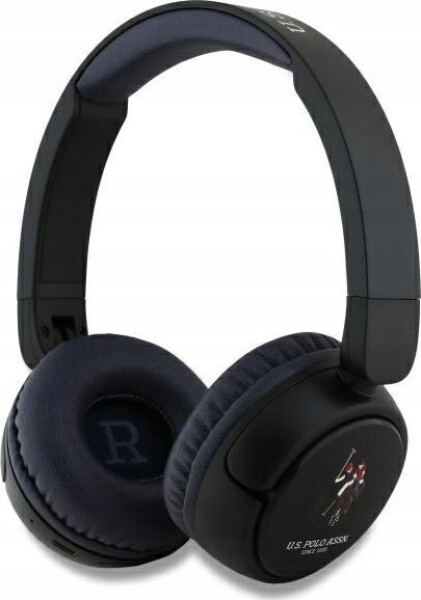 U.S. Polo Assn US Polo słuchawki nauszne Bluetooth USHPV6PCOV Modrý/navy DH Color Logo