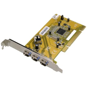 Dawicontrol DC-1394 PCI FireWire Controller 3 porty karta PCI-Express PCI; DC-1394
